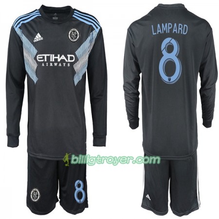 Billige Fotballdrakter New York City LAMPARD 8 Barn Bortedraktsett 2018/19 Langermet